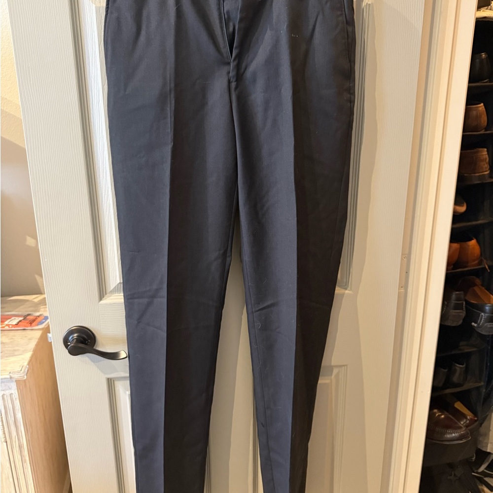 Jos. A. Bank Black Charcoal Dress Pants - Size 33 Reg